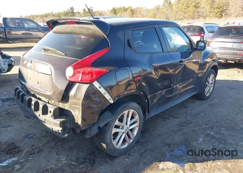 2014 Nissan Juke Sl из США, поврежденный, VIN JN8AF5MV9ET363378